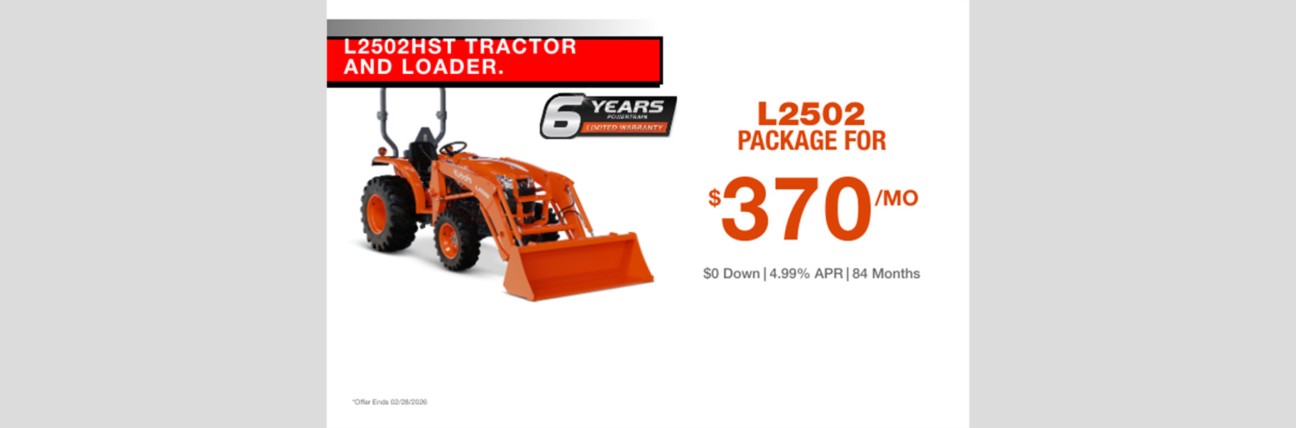  kubota l2502